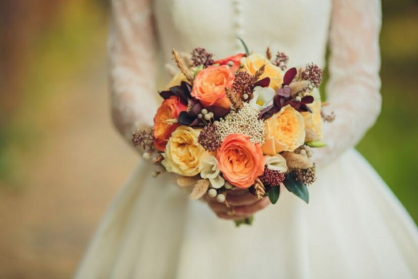دسته گل‌ عروس مصنوعی